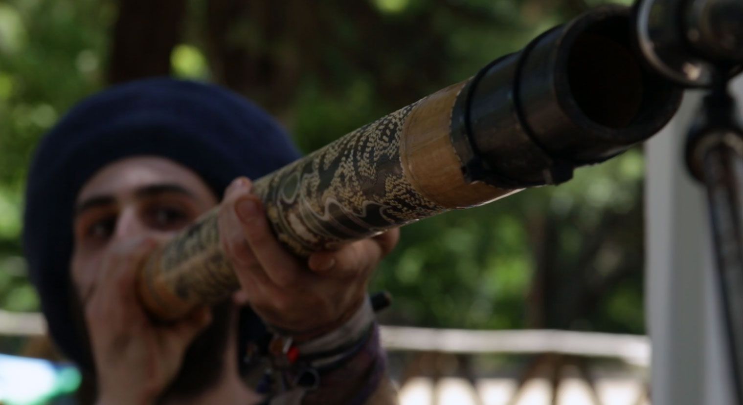 Didgeridoo playing - LUCUS Fest 2019